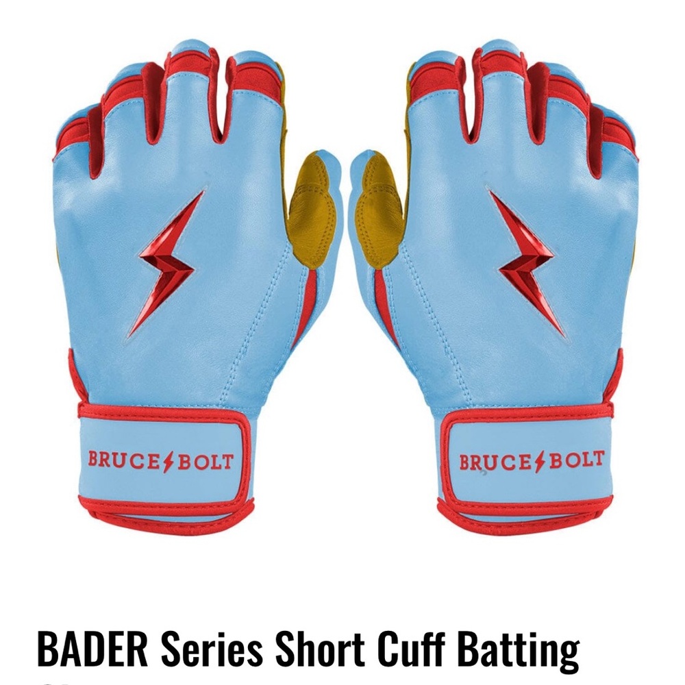 Bruce Bolt Batting Gloves - Picture 3 of 4